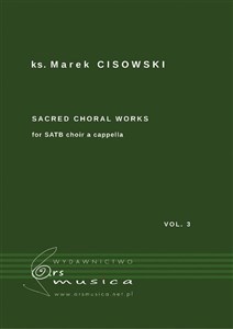 Picture of Sacred Choral Works Vol.3 na czterogłosy chór SATB