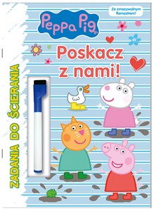 Obrazek Peppa Pig Zadania do ścierania Poskacz z nami