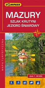 Picture of Mazury - Szlak Krutyni, J. Śniardwy Mapa turystyczna 1:60 000