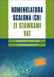 Picture of Nomenklatura scalona (CN) ze stawkami VAT/KS1359 KS1359