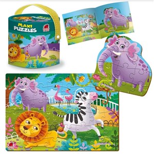 Picture of Puzzle 2w1 maxi ZOO RK1080-02