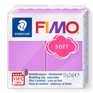 Obrazek Masa termoutwardzalna Fimo 57g lawendowy