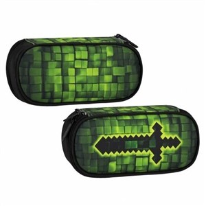 Obrazek Piórnik saszetka 1zamek Pixel