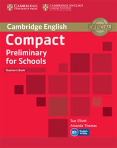 Obrazek Compact Preliminary for Schools Teacher's Book