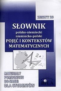 Picture of Słownik pol-niem, niem-pol pojęć i kontekstów mat.