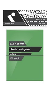 Picture of Koszulki CCG zielone 63,5x88 (100sztuk) REBEL