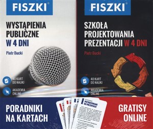 Obrazek Pakiet fiszki wystąpienia publiczne w 4 dni / szkoła projektowania prezentacji w 4 dni