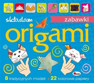 Picture of Origami Składam zabawki 8 tradycyjnych modeli, 22 kolorowe papiery