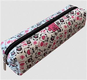 Obrazek Piórnik prostokąt Pandy Love