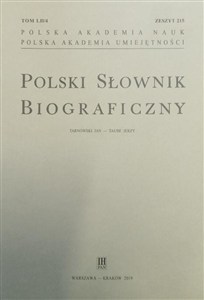 Picture of Polski Słownik Biograficzny z.215 T.52/4
