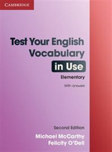 Obrazek Test Your English Vocabulary in Use Elementary with answers