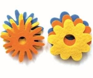 Obrazek Kwiatki z filcu 6szt