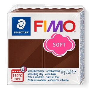 Obrazek Masa termoutwardzalna Fimo 57g czekoladowy