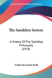 Picture of KEITH, A: SAMKHYA SYSTEM