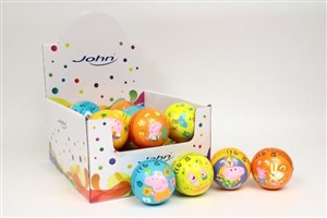 Obrazek John Piłka Świnka Peppa 6,3cm mix