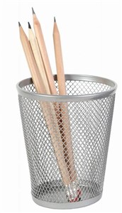 Picture of Kubek przybornik skośny srebrny