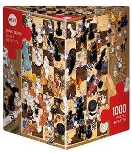 Picture of Puzzle 1000 Szalone szachy (Puzzle+plakat)