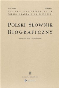 Obrazek Polski Słownik Biograficzny z.217 T.53/2