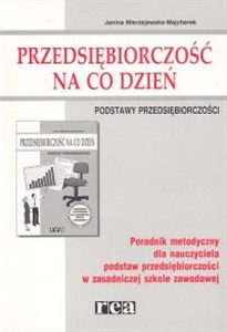 Picture of Przedsiębiorczość na co dzień Poradnik metodyczny dla nauczyciela podstaw przedsiębiorczości Zasadnicza szkoła zawodowa