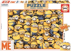 Picture of Puzzle drewniane 100 elementów