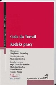 Picture of Kodeks pracy Code du Travail Wydanie dwujęzyczne.