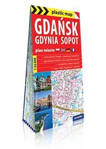 Obrazek Gdańsk Gdynia Sopot 1:26 000 plan miasta foliowany