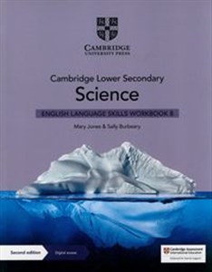 Obrazek Cambridge Lower Secondary Science English Language Skills Workbook 8 with Digital Access (1 Year)