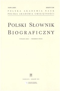 Picture of Polski Słownik Biograficzny z.218 T.53/3