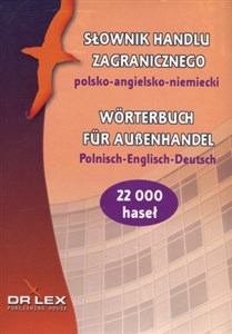 Picture of Polsko-angielsko-niemiecki słownik handlu zagranicznego
