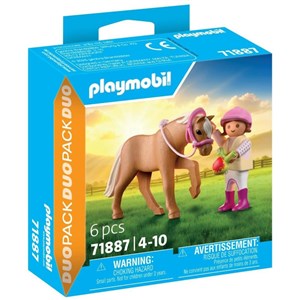 Obrazek Playmobil Dziewczynka z kucykiem 71887