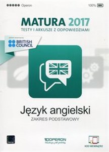 Picture of Język angielski Matura 2017 Testy i arkusze z odpowiedziami Zakres podstawowy