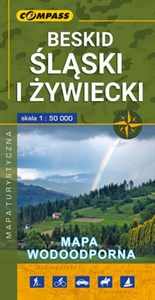Obrazek Beskid Śląski i Żywiecki mapa turystyczna 1:50 000 mapa wodoodporna