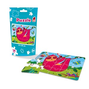 Picture of Puzzle 24 saszetka Leniwiec RK1130-04