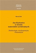 polish book : Jan Karłow... - Maciej Rak