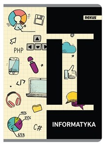 Picture of Zeszyt tematyczny A5/60K kratka Informatyka (5szt)
