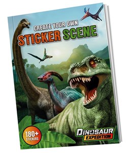 Picture of Książka z naklejkami Dino