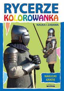 Picture of Rycerze Kolorowanka Naklejki gratis