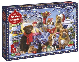 Picture of Puzzle 150 Świąteczni przyjaciele G3