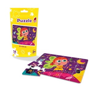 Obrazek Puzzle 24 saszetka Wróżka RK1130-05