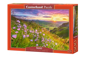 Obrazek Puzzle Harebells at Sunrise 500 B-53681