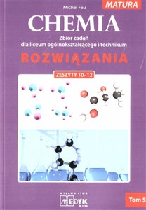 Picture of Chemia Zbiór zadań LO Rozwiązania do zeszyt. 10-12