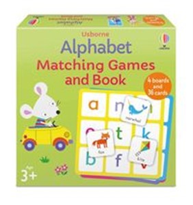 Picture of Alphabet Matching Games and Book