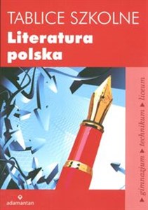 Picture of Tablice szkolne Literatura polska