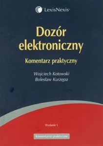 Picture of Dozór elektroniczny Komentarz praktyczny