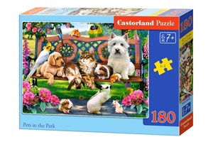 Obrazek Puzzle Pets in the Park 180 B-018444