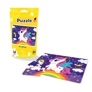 Obrazek Puzzle 24 saszetka Jednorożec RK1130-07