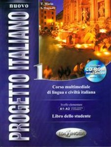 Obrazek Nuovo Progetto Italiano 1 Libro dello studente + CD