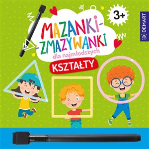 Picture of Mazanki-zmazywanki dla najmłodszych 3+ Kształty