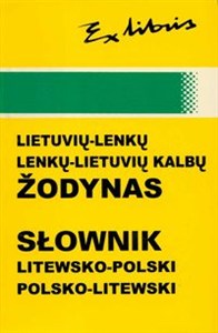 Obrazek Słownik litewsko-polski,polsko-litewski