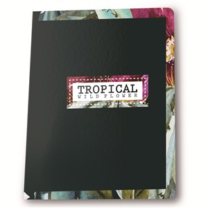 Picture of Zeszyt A5 60k szeroka linia flower 18-0601lo